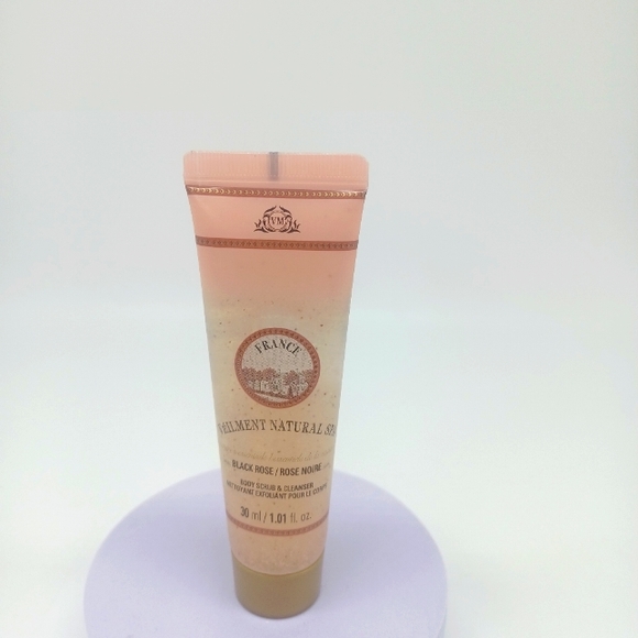 Avon Veilment Natural Spa Black Rose Body Scrub & Cleanser Sample New Sealed - Picture 5 of 5